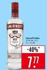 Vodka Angebote von Smirnoff bei Marktkauf Rodgau für 7,77 €