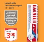 GLOBUS - aktiv Zahncreme Original Angebot im Prospekt aktiv Zahncreme Original bei GLOBUS im Prospekt "" für 3,00 €