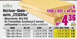 Holzfaser-Dämmmatte STEICOflex im Hornbach Prospekt Holzfaser-Dämmmatte STEICOflex von STEICO im aktuellen Hornbach Prospekt für 4,36 €
