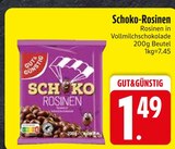 Schoko-Rosinen im Angebot bei EDEKA in Friedrichshafen Schoko-Rosinen Angebote von GUT&GÜNSTIG bei EDEKA Friedrichshafen für 1,49 €