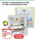 Spül- und Allzwecktücher Angebote von OHO bei GLOBUS Völklingen für 0,79 €