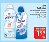 Weichspüler im Angebot bei Marktkauf in Coburg Weichspüler Angebote von Lenor bei Marktkauf Coburg für 1,99 €