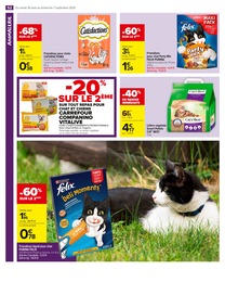 Prix et réduction Chien dans le prospectus Carrefour Market en cours Offre Chien dans le catalogue Carrefour Market du moment à la page 54