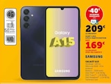 Galaxy a15 - SAMSUNG en promo chez Hyper U Orléans à 169,00 €