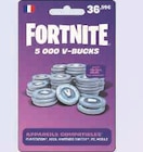 Carte Epic - FORTNITE - Super U à Angoulême Carte Epic - FORTNITE en promo chez Super U Angoulême à 36,99 €