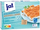 Schlemmerfilet à la Italiano oder Schlemmerfilet Knusprig & Kross Angebote von ja! bei REWE Hattingen für 2,69 €