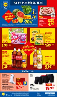 Cola im aktuellen Lidl Prospekt (Freiberg) Cola im Lidl Prospekt "LIDL LOHNT SICH" mit 73 Seiten (Freiberg)