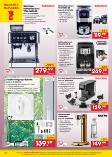 Kaffeevollautomat im Netto Marken-Discount Prospekt "netto-online.de - Exklusive Angebote" mit 36 Seiten (Heilbronn)