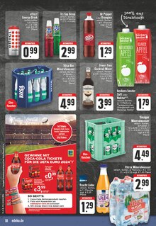 Coca Cola im EDEKA Prospekt "Aktuelle Angebote" mit 24 Seiten (Kaarst)