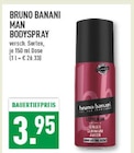Man Bodyspray im Angebot bei Marktkauf in Wesel Man Bodyspray Angebote von bruno banani bei Marktkauf Wesel für 3,95 €