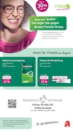 Apotheken Prospekt von mea - meine apotheke Kempen mea - meine apotheke Prospekt: "Unsere August-Angebote", 4 Seiten, 01.08.2025 - 31.08.2025