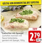 Lachsfilet mit Spargel im Angebot bei E center in Freiburg Lachsfilet mit Spargel Angebote bei E center Freiburg für 2,79 €