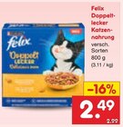 Aktuelles Doppelt-lecker Katzennahrung Angebot bei Netto Marken-Discount in Dresden ab 2,49 €