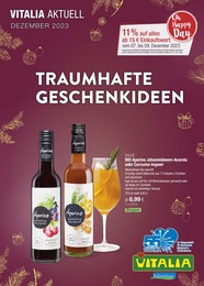 VITALIA Reformhaus Prospekt für Balingen mit 9 Seiten VITALIA Reformhaus Prospekt für Balingen: "TRAUMHAFTE GESCHENKIDEEN", 9 Seiten, 01.12.2023 - 31.12.2023