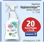Hygienereiniger von Sagrotan für 3,99 € bei EDEKA im Angebot Hygienereiniger von Sagrotan im aktuellen EDEKA Prospekt