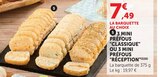 Promo 3 mini préfous classique ou 3 mini préfous "réception" à 7,49 € dans le catalogue U Express à Aytré