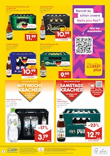 Veltins im Netto Marken-Discount Prospekt "DER ORT, AN DEM DU IMMER AUSGEZEICHNETE PREISE FINDEST." mit 2 Seiten (Hannover)
