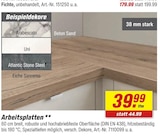 Arbeitsplatten im Angebot bei toom Baumarkt in Esslingen Arbeitsplatten Angebote bei toom Baumarkt Esslingen für 39,99 €