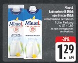 Laktosefreie H-Milch im Angebot bei EDEKA in Görlitz Laktosefreie H-Milch Angebote von Minus L bei EDEKA Görlitz für 1,29 €