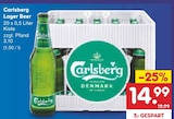 Lager Beer von Carlsberg im aktuellen Netto Marken-Discount Prospekt
