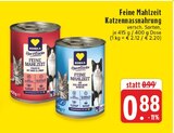 Aktuelle Katzenfutter Angebote bei E center in Moers Aktuelles Feine Mahlzeit Katzennassnahrung Angebot bei E center in Moers ab 0,88 €