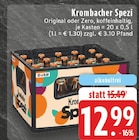 Aktuelles Spezi Original Angebot bei EDEKA in Rheda-Wiedenbrück ab 12,99 €