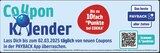 Coupon Kalender Angebote von PAYBACK bei E center Wermelskirchen