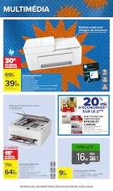 Promos Imprimante dans le catalogue "Carrefour" de Carrefour Imprimante en promo dans le catalogue Carrefour à la page 83