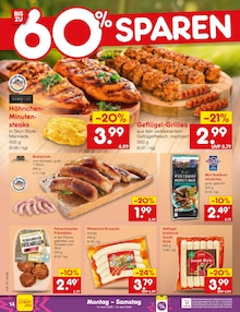 Hackfleisch im Netto Marken-Discount Prospekt "Aktuelle Angebote" mit 57 Seiten (Aachen)