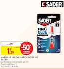 Promo Maxiglue instantanée liquide 3g à 1,39 € dans le catalogue Intermarché à Chailles