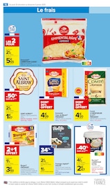 Fromage Angebote im Prospekt "RACLETTE, TARTIFLETTE, PLATS D’HIVER" von Carrefour Market auf Seite 24