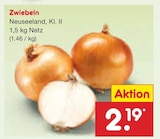 Zwiebeln im Netto Marken-Discount Prospekt Zwiebeln im aktuellen Netto Marken-Discount Prospekt für 2,19 €