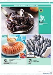 Moules Angebote im Prospekt "TOUT CE QUI COMPTE POUR VOUS EXISTE À PRIX E.LECLERC" von E.Leclerc auf Seite 9