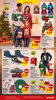 Weihnachtsartikel im Penny Prospekt "Wer günstig will, muss Penny." mit 44 Seiten (Stuttgart)