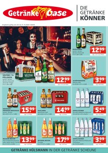 Bier im aktuellen Getränke Oase Prospekt (Marl) Bier im Getränke Oase Prospekt "Aktuelle Angebote" mit 2 Seiten (Marl)