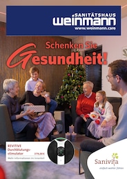 Sanitätshaus Weinmann GmbH Prospekt für Schorndorf: "Schenken Sie Gesundheit!", 6 Seiten, 13.11.2024 - 31.01.2025