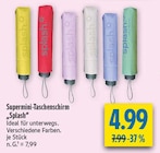 Aktuelles Supermini-Taschenschirm Splash Angebot bei diska in Erfurt ab 4,99 €