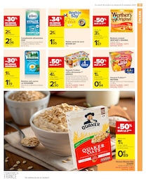 Prix et réduction Caramel dans le prospectus Carrefour Market en cours Offre Caramel dans le catalogue Carrefour Market du moment à la page 39
