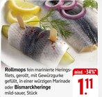 Aktuelles Rollmops oder Bismarckheringe Angebot bei EDEKA in Stuttgart ab 1,11 €