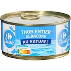 Thon entier Albacore - CARREFOUR CLASSIC' en promo chez Carrefour Alençon à 2,25 €