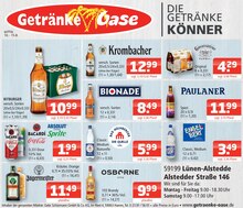 Bier im aktuellen Getränke Oase Prospekt (Lünen) Bier im Getränke Oase Prospekt "Aktuelle Angebote" mit 1 Seiten (Lünen)