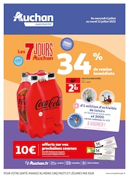 Auchan Catalogue "Les 7 jours Auchan", 20 pages, Aubervilliers,  06/07/2022 - 12/07/2022