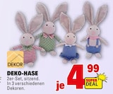 DEKO-HASE Angebote von DEKOR bei Marktkauf Stuttgart für 4,99 €