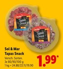 Tapas Snack Fuet in Scheiben Angebote von Sol & Mar bei Lidl Dresden für 1,99 €