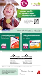 mea - meine apotheke Prospekt „Unsere Dezember-Angebote“ für Weilerbach, Pfalz und Umgebung mit 4 Seiten mea - meine apotheke Prospekt für Weilerbach, Pfalz und Umgebung: „Unsere Dezember-Angebote“, 4 Seiten, 01.12.2025 - 31.12.2025