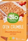 Backmischung Ofen Crumble Zimt, vegan von dmBio im aktuellen dm-drogerie markt Prospekt