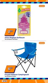 Aktueller Action Prospekt mit Campingstuhl, "kleine Preise, grosse Freude!", Seite 5