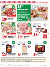 Promos Lapin dans le catalogue "LES HALLES d'été" de Auchan Supermarché Lapin en promo dans le catalogue Auchan Supermarché à la page 3