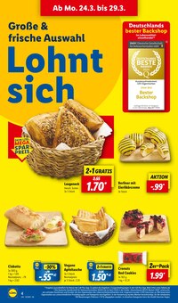 Süßigkeiten Angebot im aktuellen Lidl Prospekt auf Seite 4