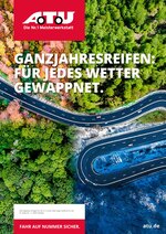 A.T.U Auto Teile Unger Prospekt für Brühl mit 4 Seiten A.T.U Auto Teile Unger Prospekt für Brühl: "GANZJAHRESREIFEN: FÜR JEDES WETTER GEWAPPNET.", 4 Seiten, 03.05.2021 - 31.05.2021
